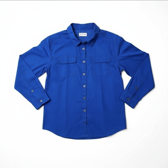 Gander Mountain Blue Men’s XL Jacket Pull Over Coat Windbreaker Rain - Great - Picture 1 of 6